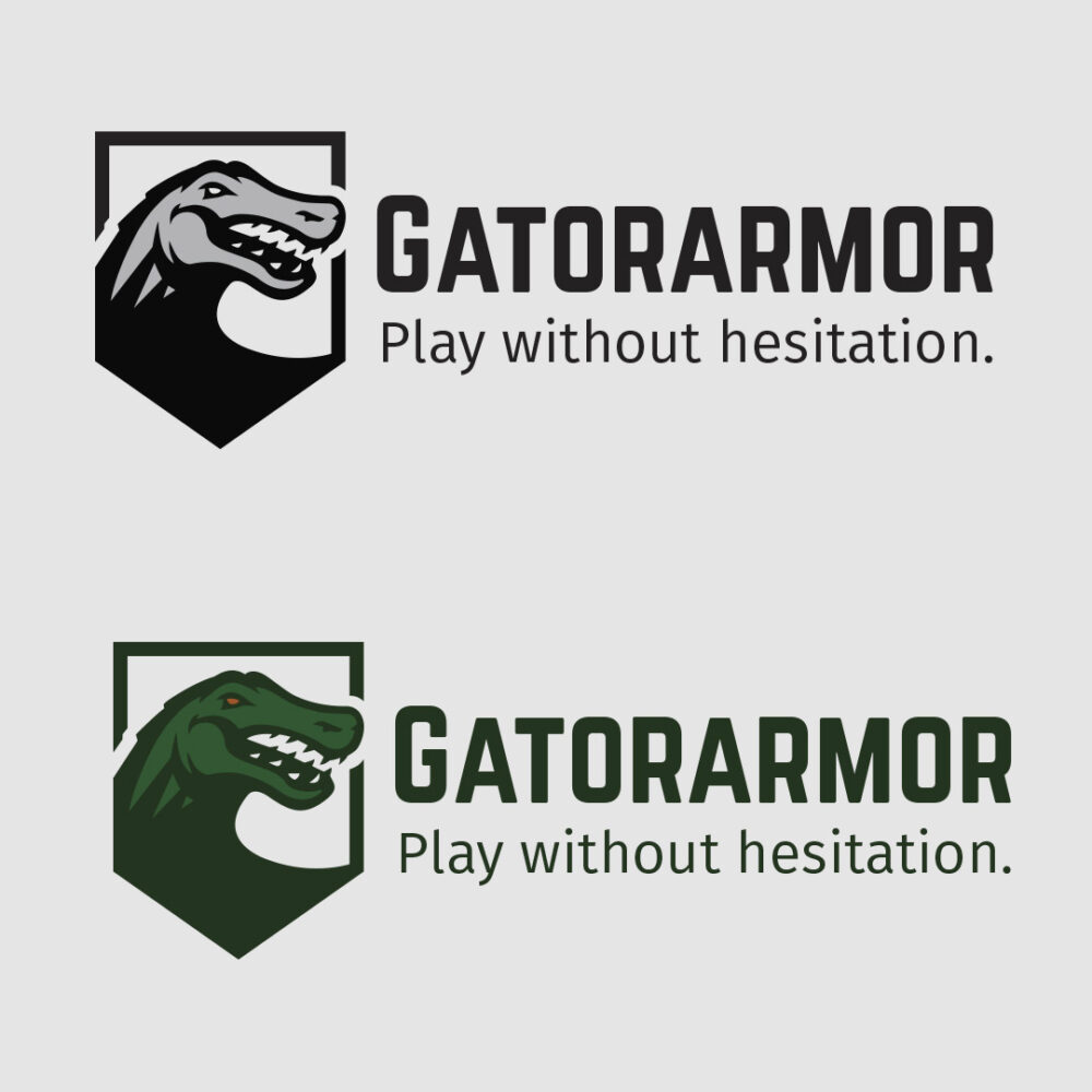 Gatorarmor Logo Entwicklung